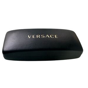Versace Eyeglass or Sunglasses Case Black
